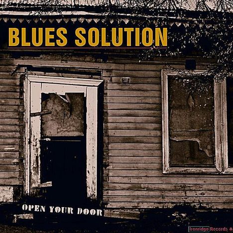 Blues Solution: Open Your Door, CD