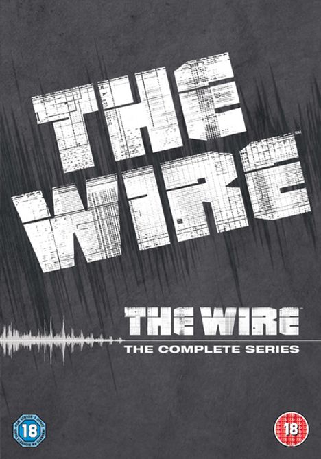 The Wire Season 1-5 (Complete Series) (UK Import), 24 DVDs