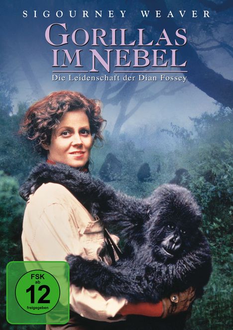 Gorillas im Nebel, DVD