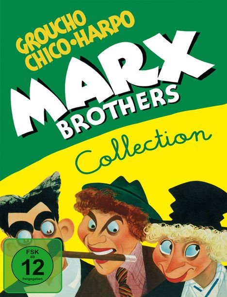 Marx Brothers Collection, 5 DVDs