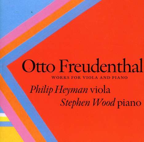 Otto Freudenthal (1934-2015): Werke für Viola &amp; Klavier, CD