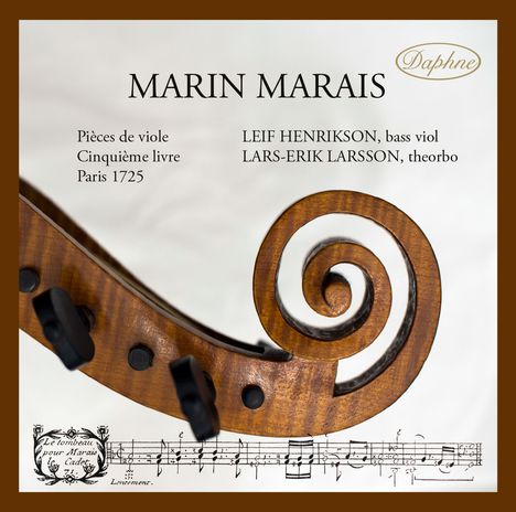 Marin Marais (1656-1728): Pieces de Viole Buch 5 (1725) (Auszüge), CD
