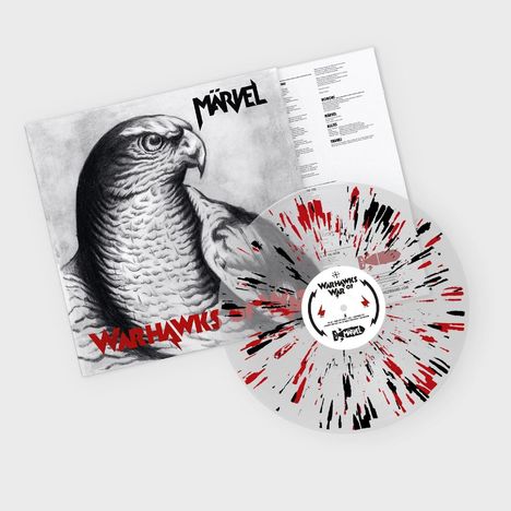 Märvel: Warhawks Of War (Limited Edition) (Transparent Black/Red Splatter Vinyl), LP