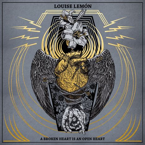 Louise Lemòn: A Broken Heart Is An Open Heart (Limited-Edition-Box), 1 LP und 2 CDs
