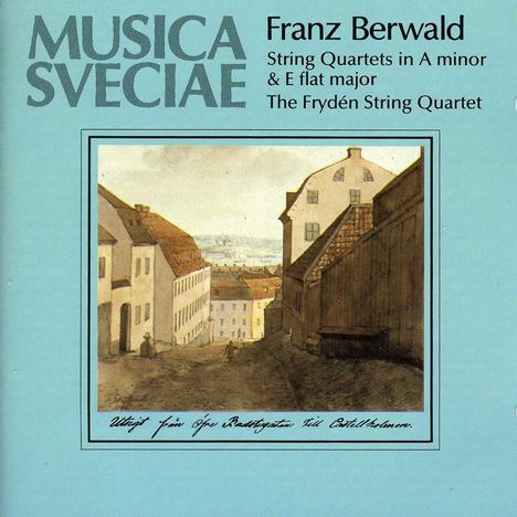 Franz Berwald (1796-1868): Streichquartette Es-Dur &amp; a-moll, CD