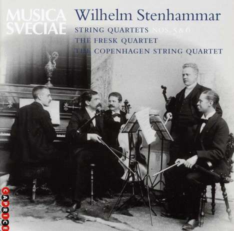 Wilhelm Stenhammar (1871-1927): Streichquartette Nr.5 &amp; 6, CD