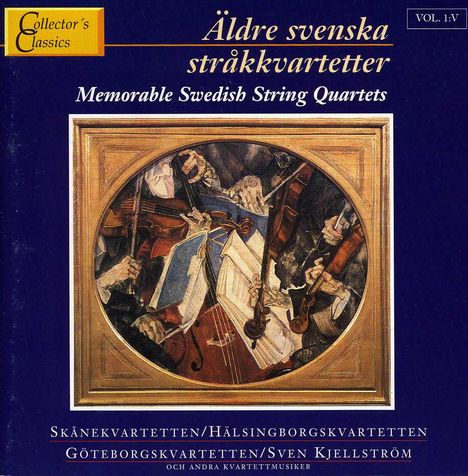 Franz Berwald (1796-1868): Schwedische Streichquartette Vol.5, CD