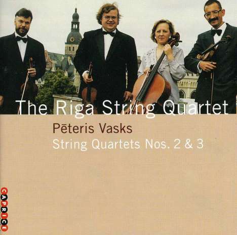 Peteris Vasks (geb. 1946): Streichquartette Nr.2 &amp; 3, CD