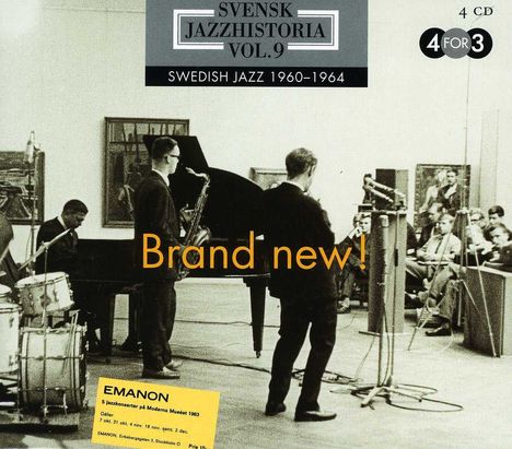 Swedish Jazz History Vol.9, 4 CDs