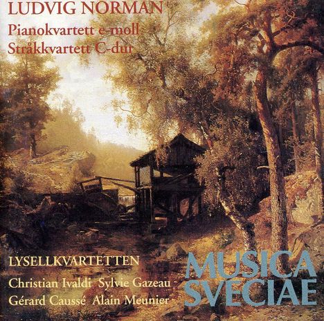 Ludvig Norman (1831-1885): Klavierquartett op.10, CD