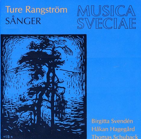 Ture Rangström (1884-1947): 34 Lieder, CD