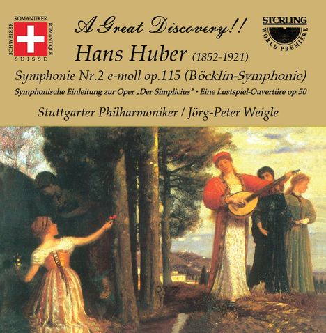 Hans Huber (1852-1921): Symphonie Nr.2 "Böcklin-Symphonie", CD