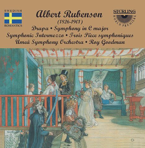 Albert Rubenson (1826-1901): Symphonie C-Dur, CD