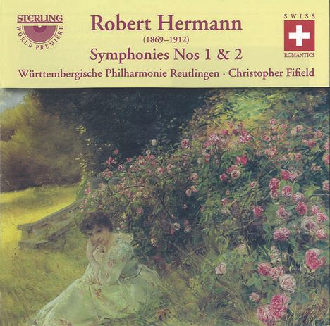 Robert Hermann (1869-1912): Symphonien Nr.1 &amp; 2 (op.7 C-Dur &amp; op.11 h-moll), CD