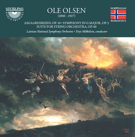 Ole Olsen (1850-1927): Symphonie Nr. 1 G-Dur op. 5, CD