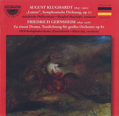 August Klughardt (1847-1902): Symphonie Nr.2 d-moll op.27 "Leonore", CD