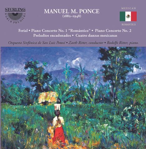 Manuel Maria Ponce (1882-1948): Klavierkonzerte Nr. 1 &amp; 2, CD