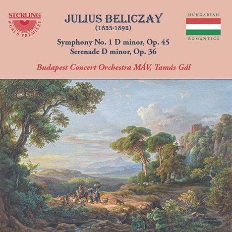 Julius Beliczay (1835-1893): Symphonie Nr. 1 d-moll op. 45, CD