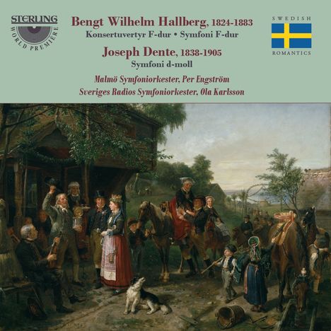 Bengt Wilhelm Hallberg (1824-1883): Symphonie F-Dur, CD