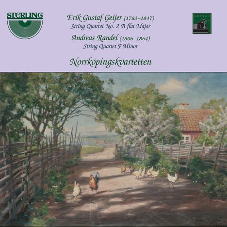 Erik Gustav Geijer (1783-1847): Streichquartett Nr.2, CD