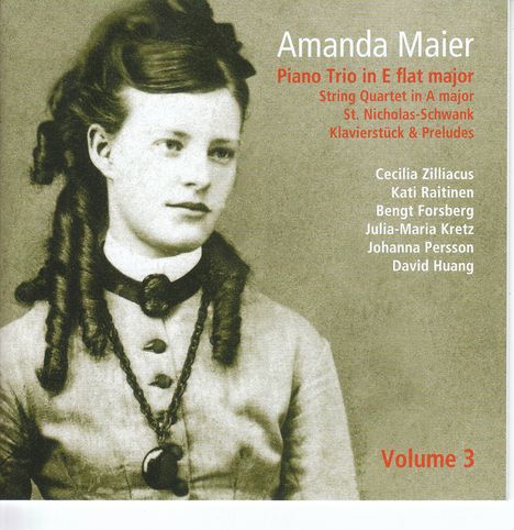 Amanda Maier-Röntgen (1853-1894): Klaviertrio Es-Dur, CD