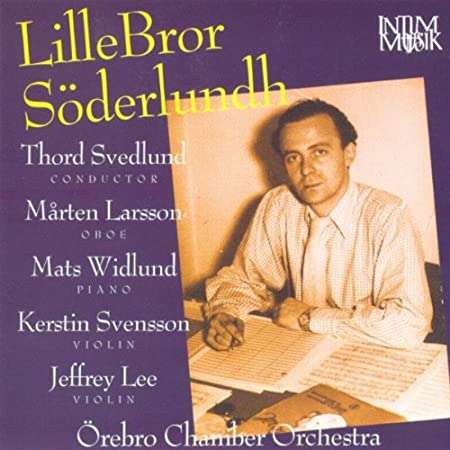 Lille Bror Söderlundh (1912-1957): Oboenkonzert, CD