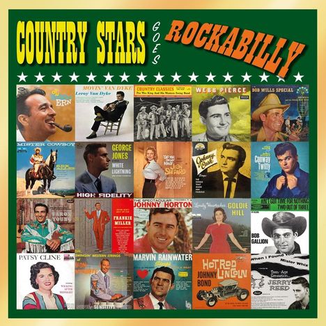 Country Stars Goes Rockabilly, 2 CDs