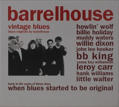 Barrelhouse: Vintage Blues, CD