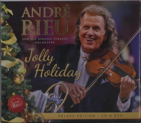 André Rieu (geb. 1949): Jolly Holiday (Deluxe Edition), 1 CD und 1 DVD
