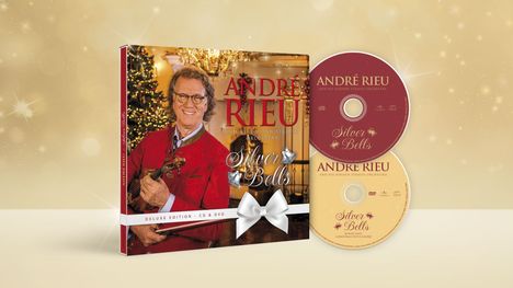 André Rieu (geb. 1949): Silver Bells (Deluxe Edition), 1 CD und 1 DVD