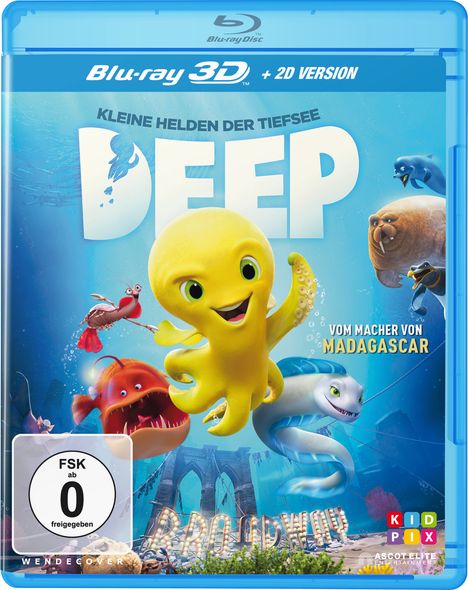 Deep (3D Blu-ray), Blu-ray Disc