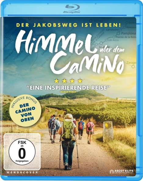 Himmel über dem Camino - Der Jakobsweg ist Leben! (Blu-ray), Blu-ray Disc