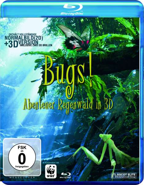 Bugs! - Abenteuer Regenwald (Blu-ray), Blu-ray Disc