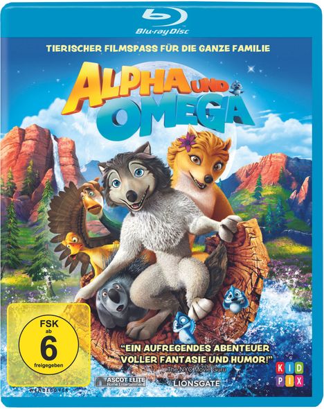 Alpha und Omega (Blu-ray), Blu-ray Disc