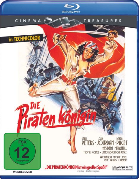 Die Piratenkönigin (Blu-ray), Blu-ray Disc