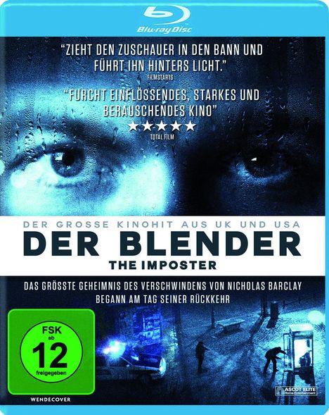 Der Blender (2012) (Blu-ray), Blu-ray Disc
