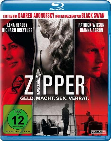 Zipper - Geld. Macht. Sex. Verrat. (Blu-ray), Blu-ray Disc