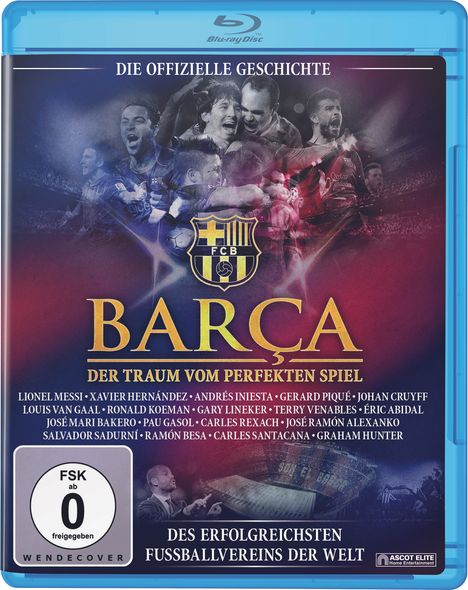 Barca - Der Traum vom perfekten Spiel (Blu-ray), Blu-ray Disc