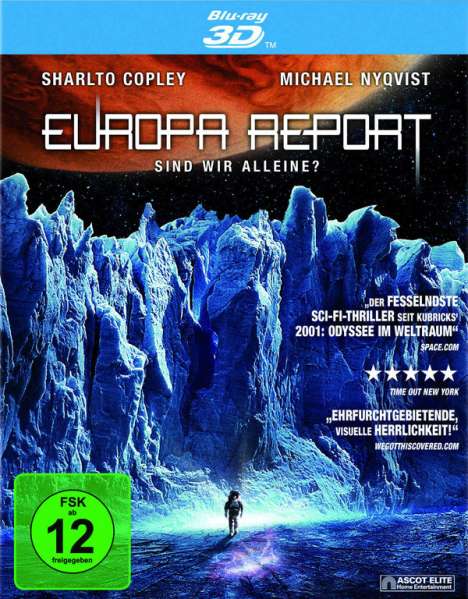 Europa Report (3D Blu-ray), Blu-ray Disc