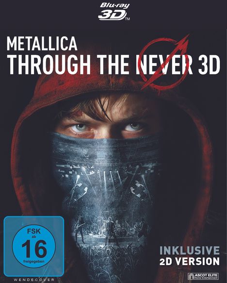 Metallica - Through The Never (OmU) (3D &amp; 2D Blu-ray in Dolby Atmos), 2 Blu-ray Discs