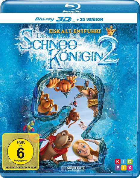 Die Schneekönigin 2 (3D Blu-ray), Blu-ray Disc