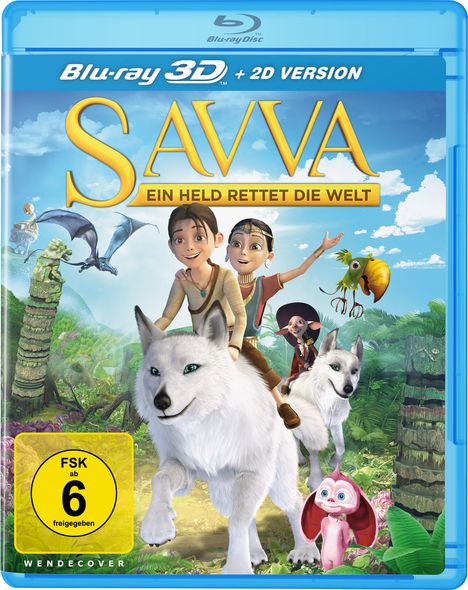 Savva - Ein Held rettet die Welt (3D Blu-ray), Blu-ray Disc