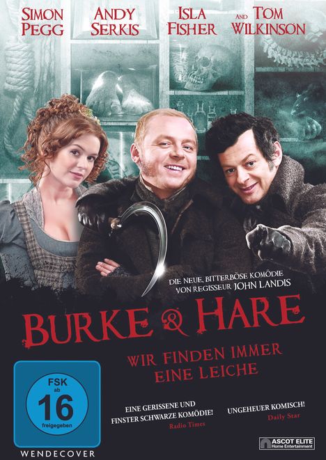 Burke &amp; Hare, DVD