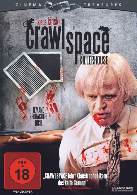 Crawlspace - Killerhaus - Ungeschnittene Fassung, DVD