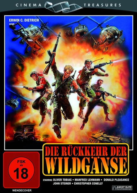 Die Rückkehr der Wildgänse, DVD