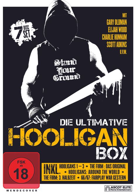 Die ultimative Hooligan Box, 7 DVDs