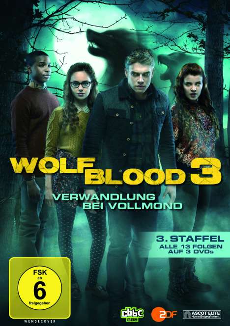 Wolfblood - Verwandlung bei Vollmond Staffel 3, 3 DVDs