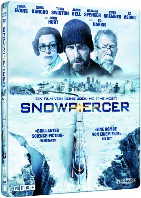 Snowpiercer (Blu-ray &amp; DVD im Steelbook), 1 Blu-ray Disc und 1 DVD