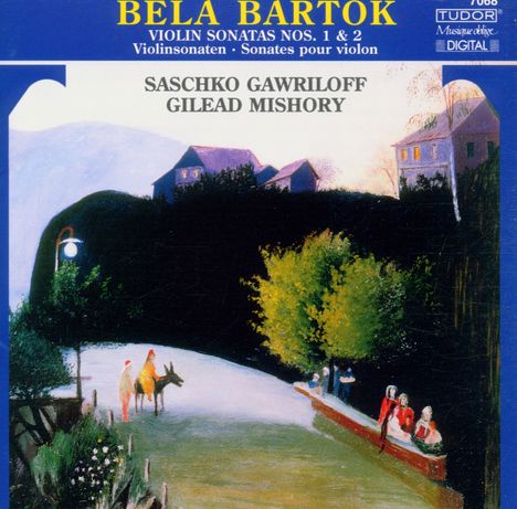 Bela Bartok (1881-1945): Sonaten für Violine &amp; Klavier Nr.1 &amp; 2, CD