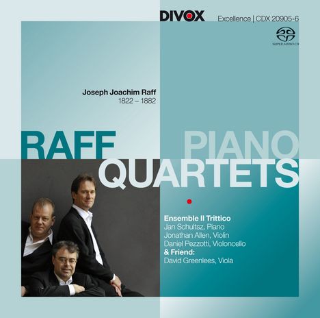 Joachim Raff (1822-1882): Klavierquartette op.202 Nr.1 &amp; 2, Super Audio CD